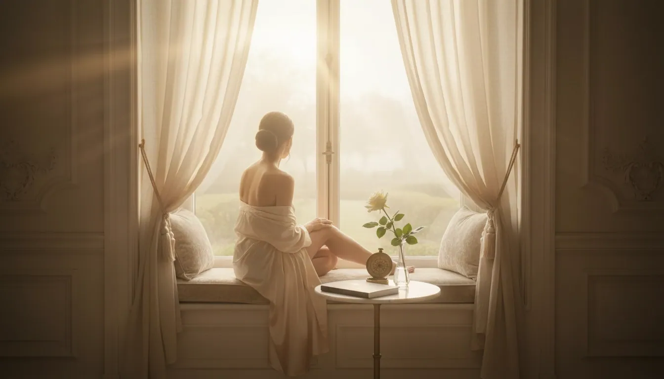 A moment of stillness and reflection
